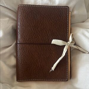 Chic Sparrow Brown Leather Journal